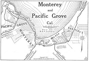 Monterey pacific grove ca 1917