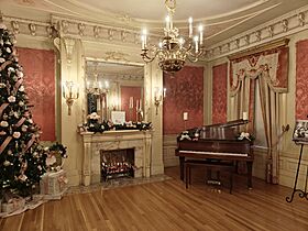 Moss Mansion, Front Parlor, 2025