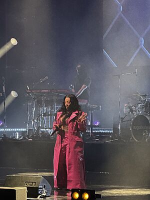 Mutya Buena at the Sugababes O2 arena tour 2025