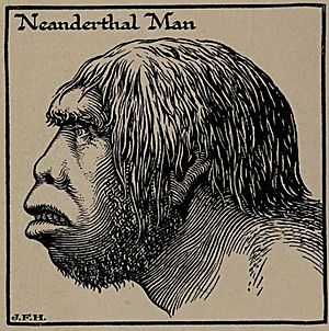 Neanderthal Man, H. G. Wells' Outline of History, page 39