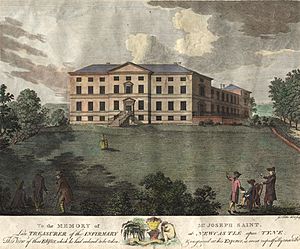 Newcastle upon Tyne Infirmary in 1786 Print