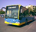 Number 26A bus in Pécs