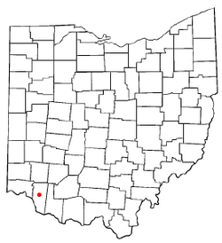 Location of Batavia, Ohio
