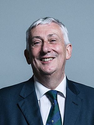 Official portrait of Mr Lindsay Hoyle crop 2