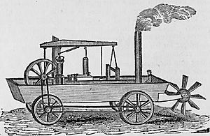 Oliver Evans - Steam carriage