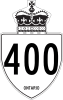 Highway 400 shield