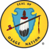 Official seal of Osage Reservation