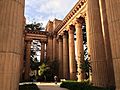 Palace of Fine Arts colonnade