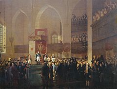 Porvoon valtiopäivät 1809 by Emanuel Thelning