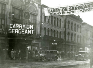 Premier of Carry on Sergeant!