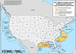 Proposed Offshore Drilling Areas
