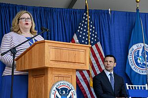 Ribbon Cutting Ceremony for the Department of Homeland Security St. Elizabeths Campus