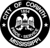 Official seal of Corinth, Mississippi