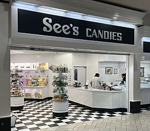 See's Candies Vintage Faire Mall Modesto, California