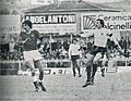 Serie A 1976-77, Perugia Torino 1-1, Aldo Agroppi e Renato Zaccarelli