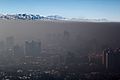 Smog over Almaty