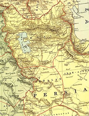 Stanford, Edward. Asia Minor, Caucasus, Black Sea. 1901 (Z)