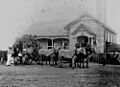 StateLibQld 1 177143 Stagecoach outside Adavale Post Office, 1907