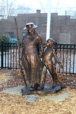 Statue of Harriet Tubman Ypsilanti Michigan.JPG