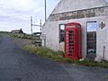 Telephone box at Melby - geograph.org.uk - 972713