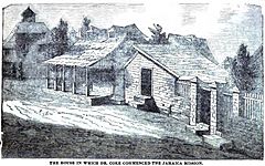 The house in which Dr. Coke commenced the Jamaica Mission (May 1852, p.55, IX) - Copy