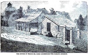 The house in which Dr. Coke commenced the Jamaica Mission (May 1852, p.55, IX) - Copy