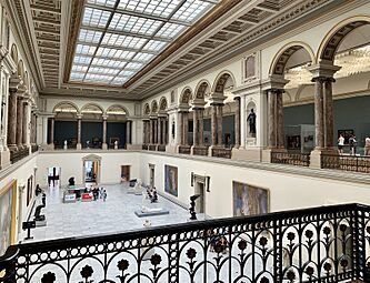 The main hall of the Royal Museums of Fine Arts of Belgium 1