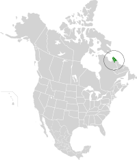 Torngat Mountain tundra map.svg