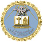 US Army Civilian Clothing Chaplain Button