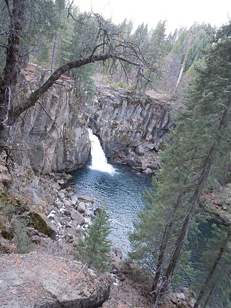 Upper McCloud Falls