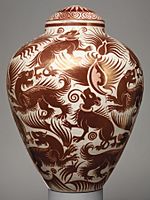 Vase with cover MET ES4176