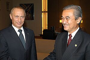 Vladimir Putin in Malaysia 16-17 October 2003-8