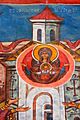 Watra Mołdowica Vatra Moldoviţei , cerkiew, fresk