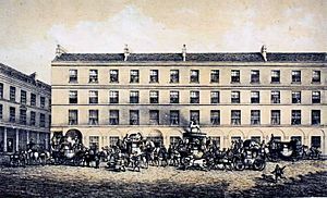 White-hart Inn-Bath demolished 1869