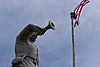 153rd PA Infantry Monument & 17th CT Infantry Flagpole.jpg