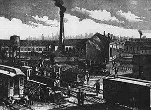 1891 Union Pacific Railroad Company Albina, Oregon