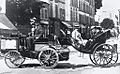 1894 paris-rouen - count albert de dion (de dion-bouton steam tractor) finished 1st, ruled ineligible for prize