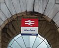 Aberdeen Station sign c