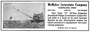 Ad McMyler Interstate Company 1912