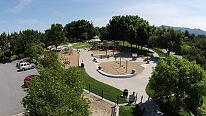Aerial view of Livorna Park