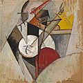 Albert Gleizes, 1915, Composition pour Jazz, oil on cardboard, 73 x 73 cm, Solomon R. Guggenheim Museum, New York