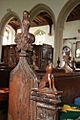 All Saints, Fornham All Saints - Bench end - geograph.org.uk - 3127295