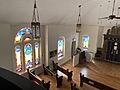 B'nai Abraham Museum and Cultural Center-east windows