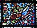 Baie 9 - Vitrail de Saint-Joseph 3 - déambulatoire, cathédrale de Rouen