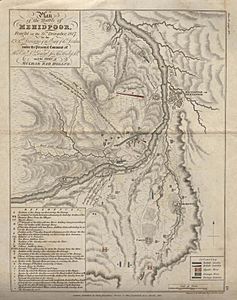 Battle of Mehidpoor 1st position, 21 Dec 1817