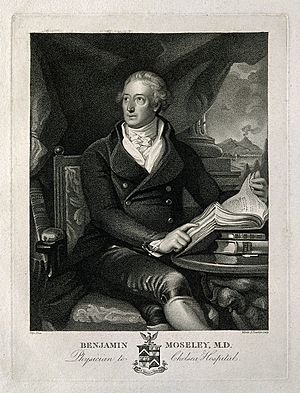 Benjamin Moseley. Stipple engraving by Marie-Anne Bourlier a Wellcome V0004144