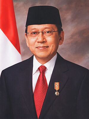 Boediono official portrait