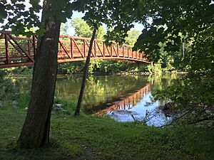 Bridge over Flint River from Flushing Trail Aug 23 2017