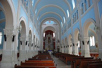 Cáqueza - church - interior