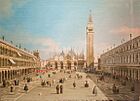 Canaletto - Piazza di San Marco, em Veneza